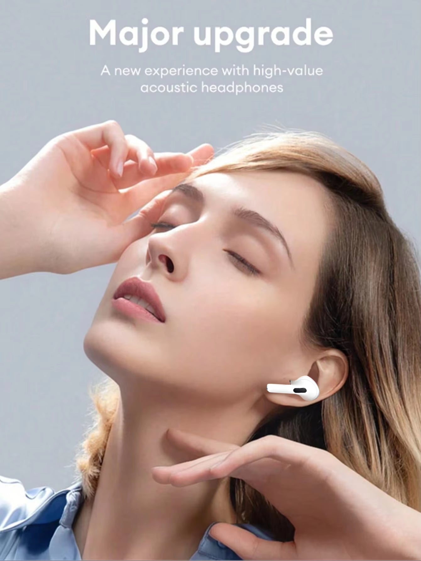 Airs Pro Wireless Headphones Bluetooth Headphones Fake Airpods with Microphone Charging Case Headphones for All Smartphones