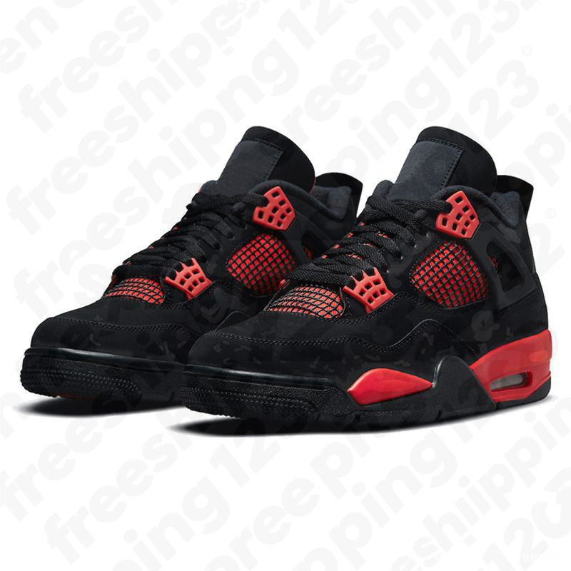 Free Shipping 4S Designer Trainers Basketball Shoes Men Women Forget Me Not Military Black Cat White Cement University Blue Outdoor Sports Outdoor Trainer Sneakers