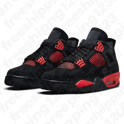 Free Shipping 4S Designer Trainers Basketball Shoes Men Women Forget Me Not Military Black Cat White Cement University Blue Outdoor Sports Outdoor Trainer Sneakers