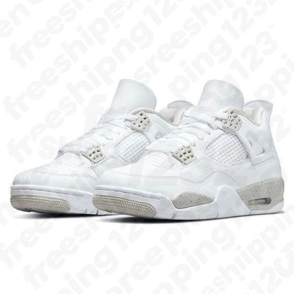 Free Shipping 4S Designer Trainers Basketball Shoes Men Women Forget Me Not Military Black Cat White Cement University Blue Outdoor Sports Outdoor Trainer Sneakers