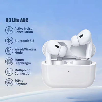 Airs Pro Wireless Headphones Bluetooth Headphones Fake Airpods with Microphone Charging Case Headphones for All Smartphones