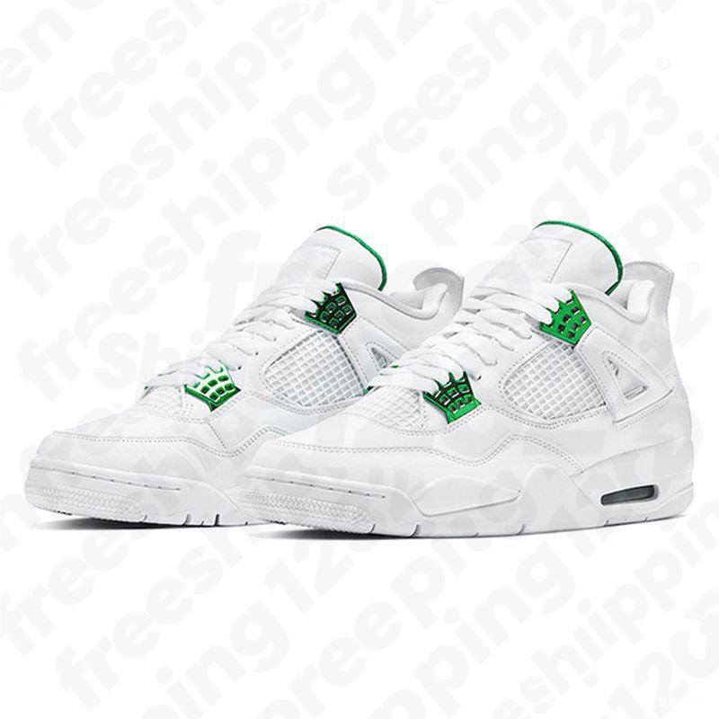 Free Shipping 4S Designer Trainers Basketball Shoes Men Women Forget Me Not Military Black Cat White Cement University Blue Outdoor Sports Outdoor Trainer Sneakers