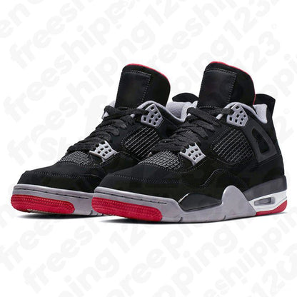 Free Shipping 4S Designer Trainers Basketball Shoes Men Women Forget Me Not Military Black Cat White Cement University Blue Outdoor Sports Outdoor Trainer Sneakers