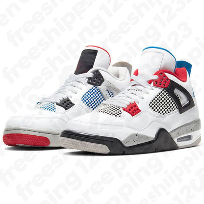 Free Shipping 4S Designer Trainers Basketball Shoes Men Women Forget Me Not Military Black Cat White Cement University Blue Outdoor Sports Outdoor Trainer Sneakers