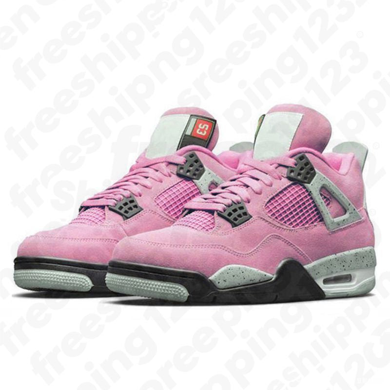 Free Shipping 4S Designer Trainers Basketball Shoes Men Women Forget Me Not Military Black Cat White Cement University Blue Outdoor Sports Outdoor Trainer Sneakers