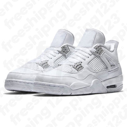 Free Shipping 4S Designer Trainers Basketball Shoes Men Women Forget Me Not Military Black Cat White Cement University Blue Outdoor Sports Outdoor Trainer Sneakers