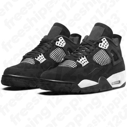 Free Shipping 4S Designer Trainers Basketball Shoes Men Women Forget Me Not Military Black Cat White Cement University Blue Outdoor Sports Outdoor Trainer Sneakers