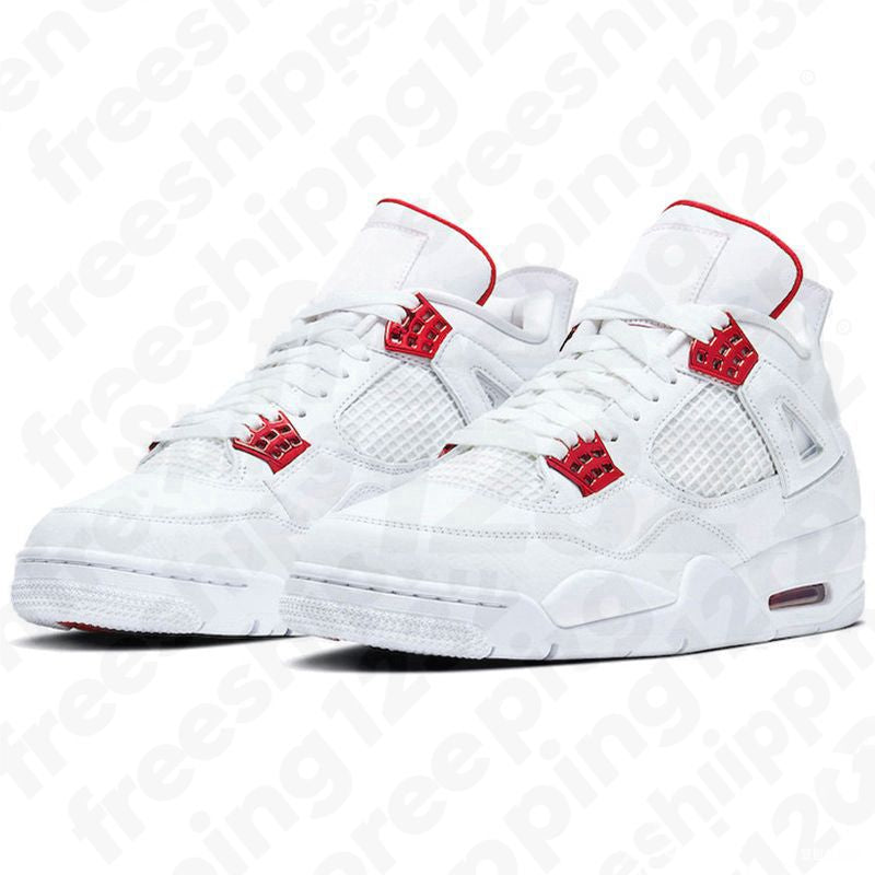 Free Shipping 4S Designer Trainers Basketball Shoes Men Women Forget Me Not Military Black Cat White Cement University Blue Outdoor Sports Outdoor Trainer Sneakers