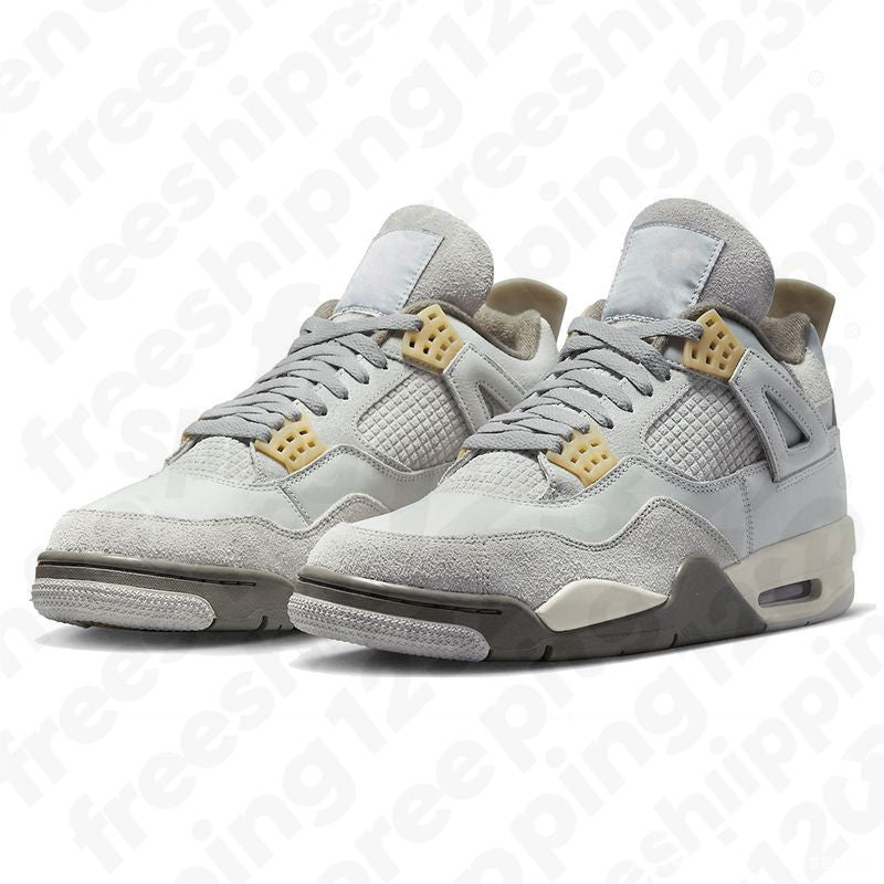 Free Shipping 4S Designer Trainers Basketball Shoes Men Women Forget Me Not Military Black Cat White Cement University Blue Outdoor Sports Outdoor Trainer Sneakers