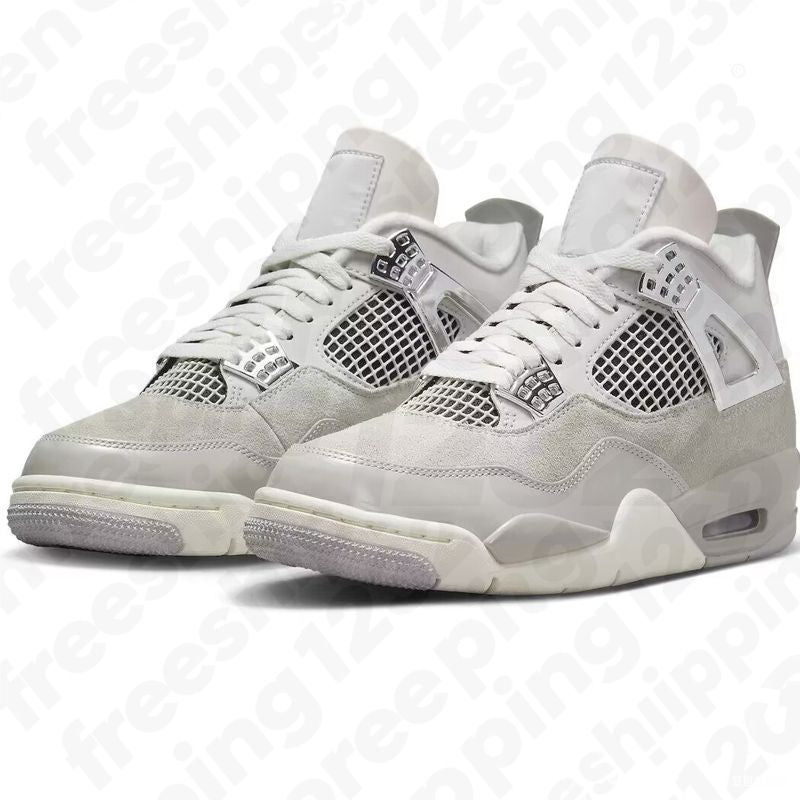 Free Shipping 4S Designer Trainers Basketball Shoes Men Women Forget Me Not Military Black Cat White Cement University Blue Outdoor Sports Outdoor Trainer Sneakers